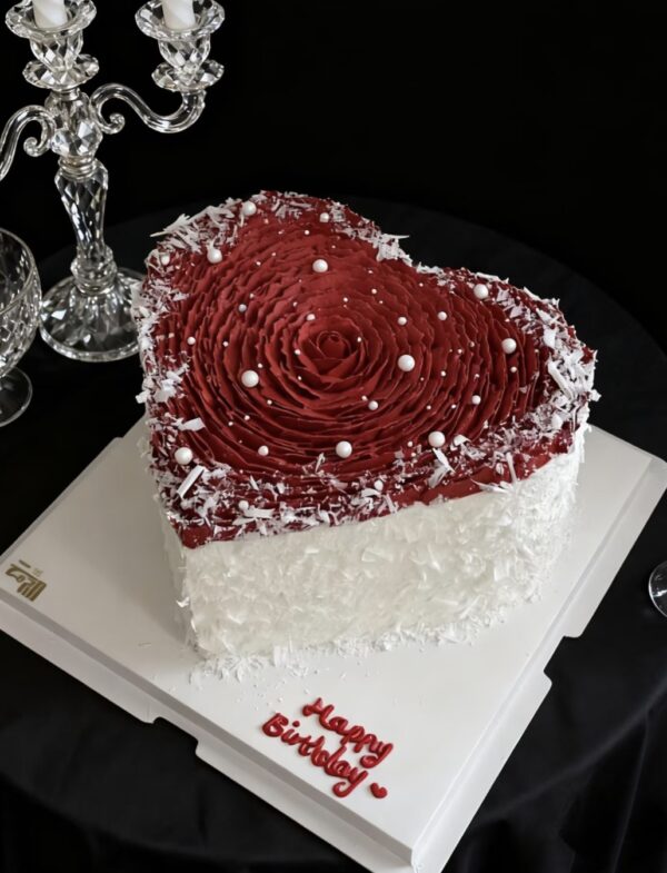 Crimson Rose Heart