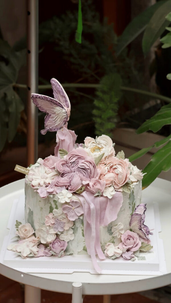 Lavender Butterfly Bloom
